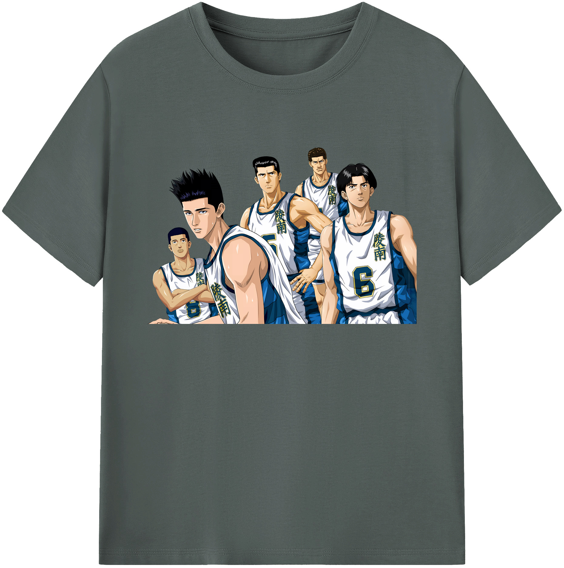 （画像用） SLAM DUNK／スラムダンク 綿100％ メンズ半袖Tシャツ｜肌触りやわらか＆通気性